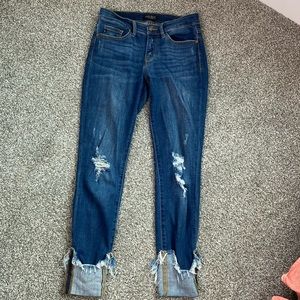Judy Blue Cuff Jeans